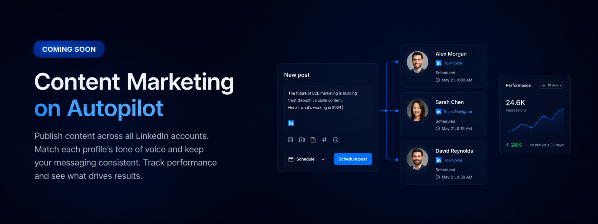 Content marketing on autopilot — coming soon